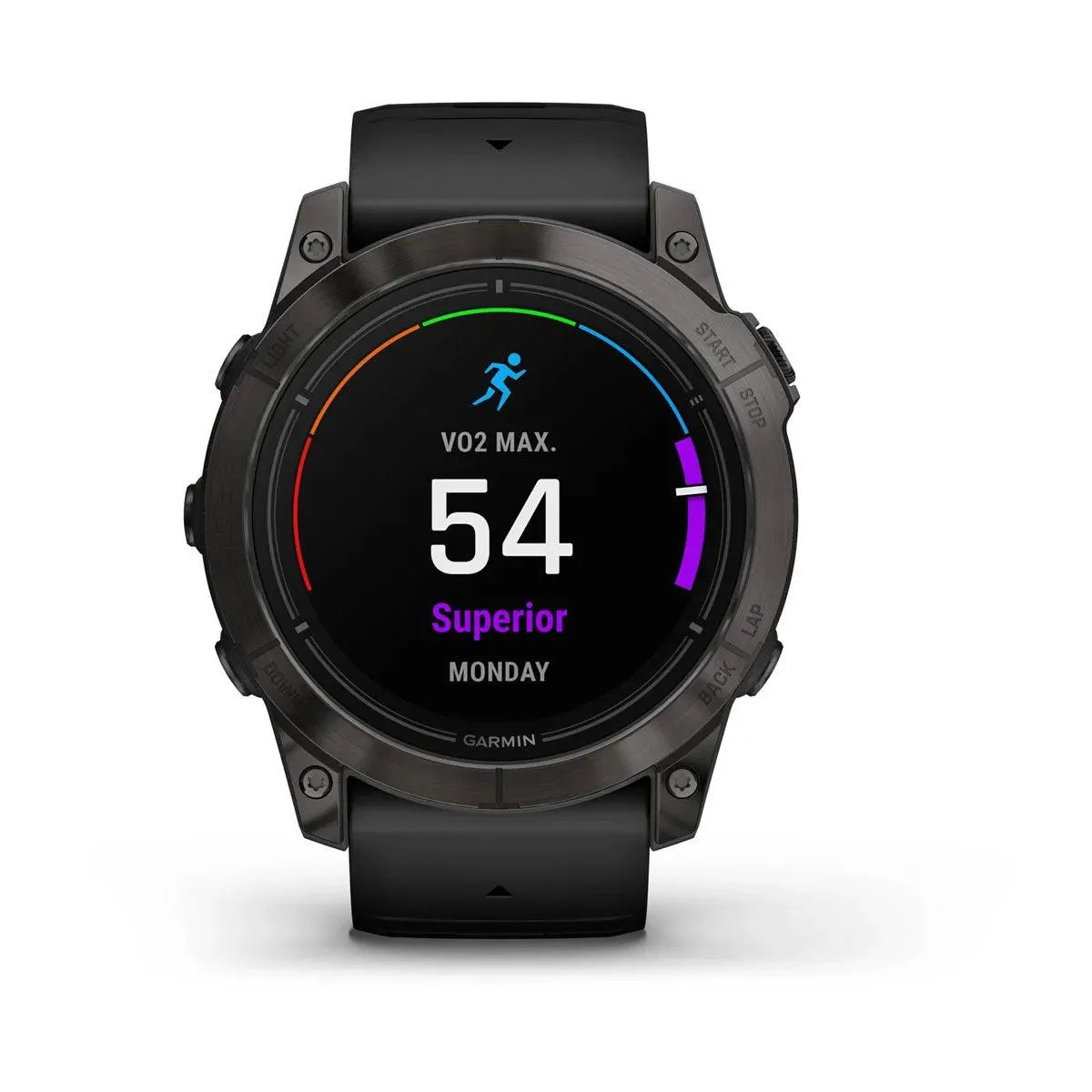 epix™ Pro (Gen 2) – Sapphire Edition | 51 mm - Carbon Gray DLC Titanium with Black Band - 010-02804-02
