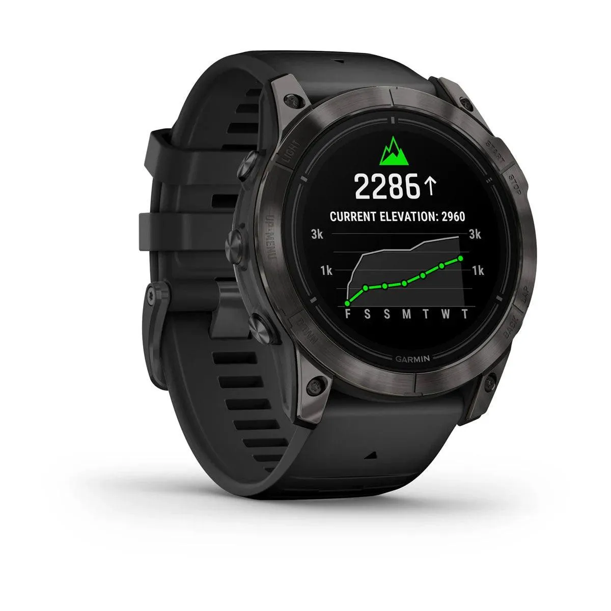 epix™ Pro (Gen 2) – Sapphire Edition | 51 mm - Carbon Gray DLC Titanium with Black Band - 010-02804-02