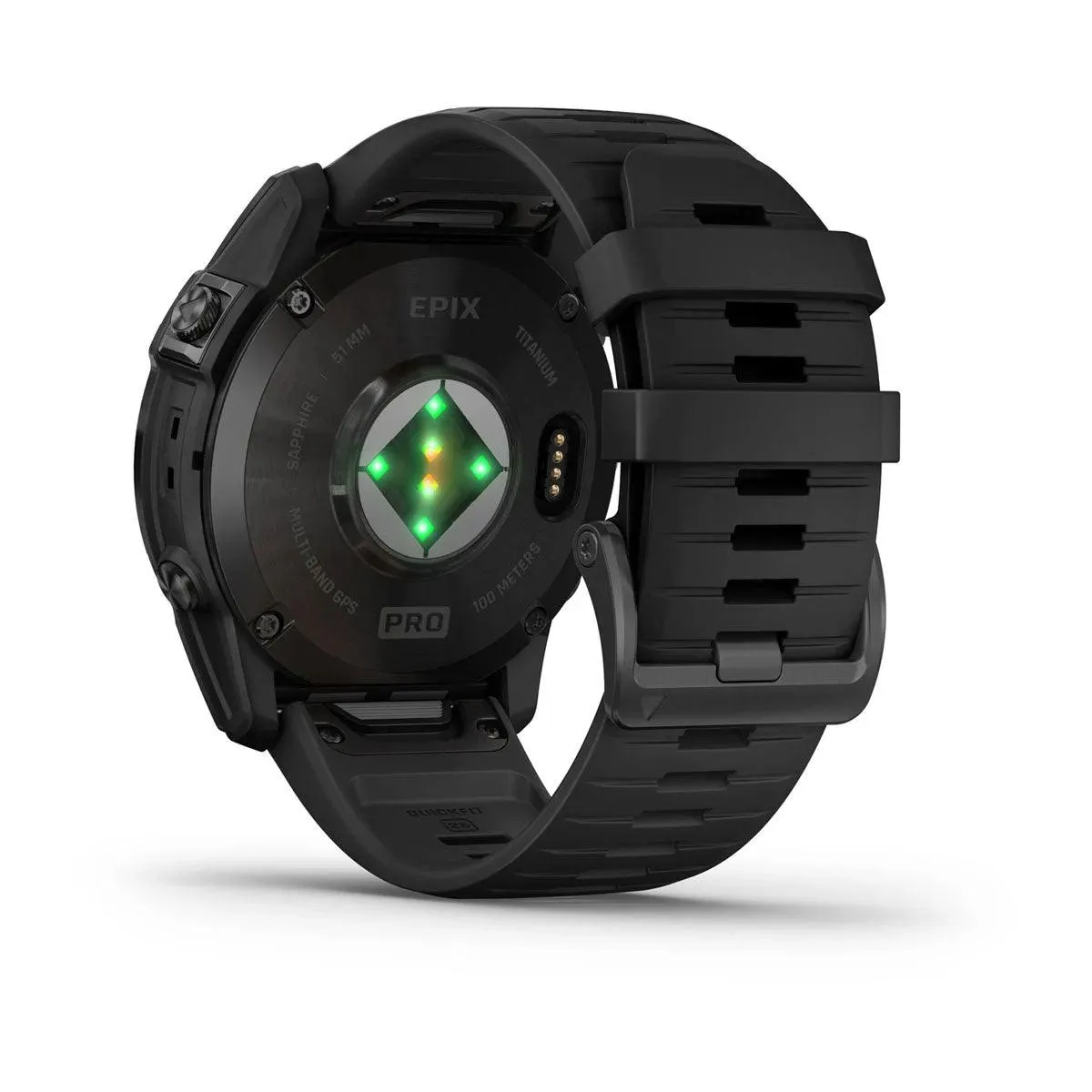epix™ Pro (Gen 2) – Sapphire Edition | 51 mm - Carbon Gray DLC Titanium with Black Band - 010-02804-02