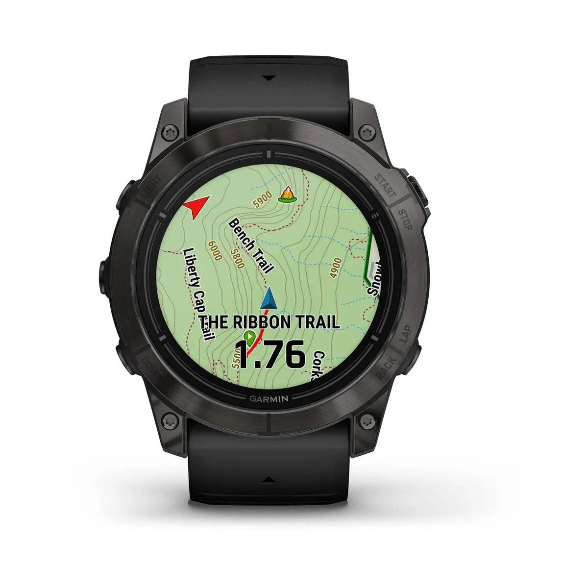 epix™ Pro (Gen 2) – Sapphire Edition | 51 mm - Carbon Gray DLC Titanium with Black Band - 010-02804-02