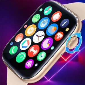 For Xiaomi Huawei Samsung 1.81 inch Bluetooth Call Smartwatch Men Support 120 Sport  2022 New Women Rotary keys Smart Watch  Box