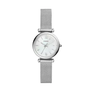 Fossil Carlie Three-Hand Stainless Steel Watch ES4432