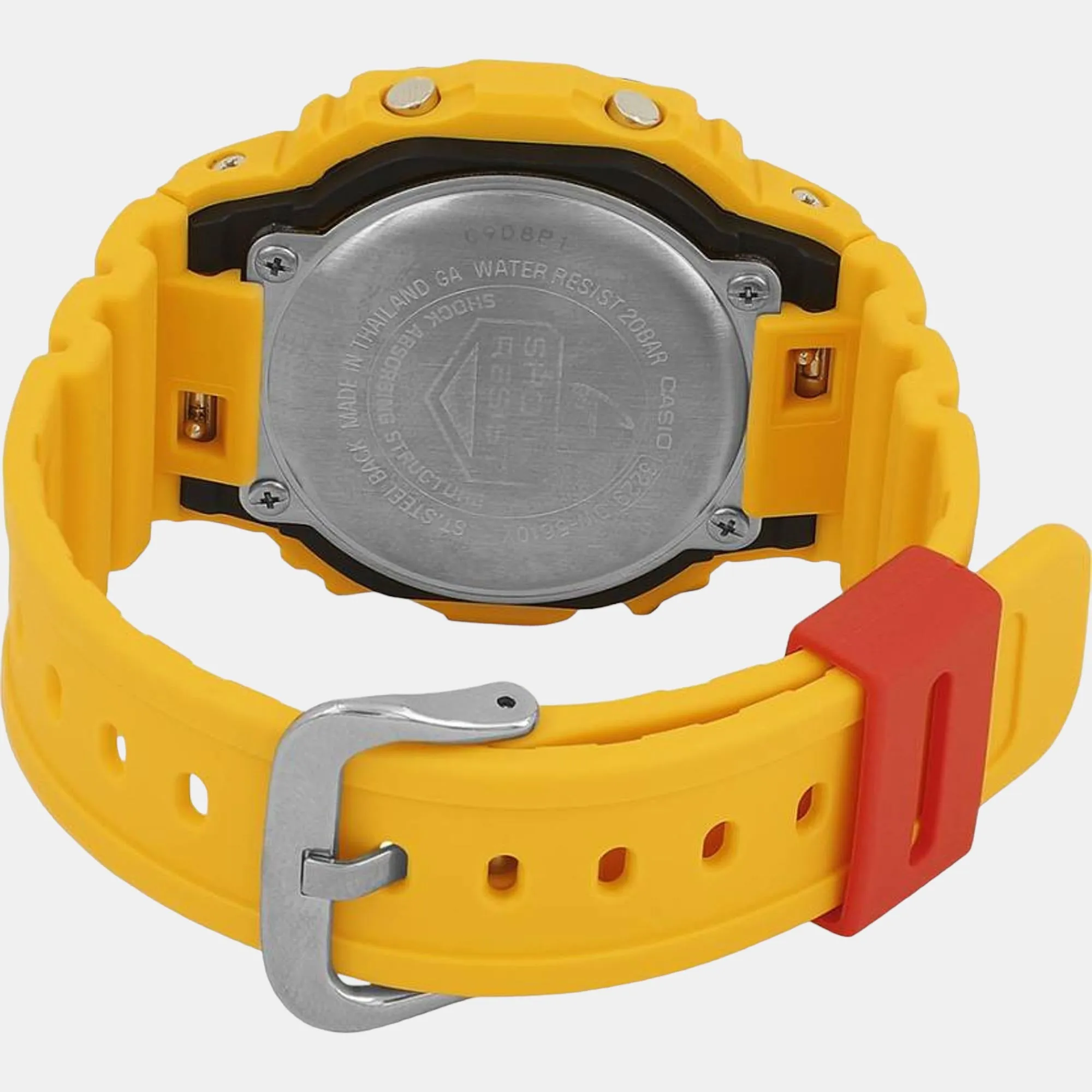 G-Shock Men's Yellow Digital Resin Watch G1335 - DW-5610Y-9DR