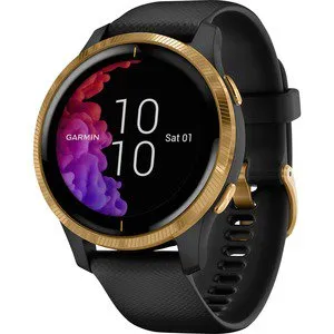 Garmin G1 010-02173-31 Venu Black with Gold Hardware Unisex Watches Lexor Miami