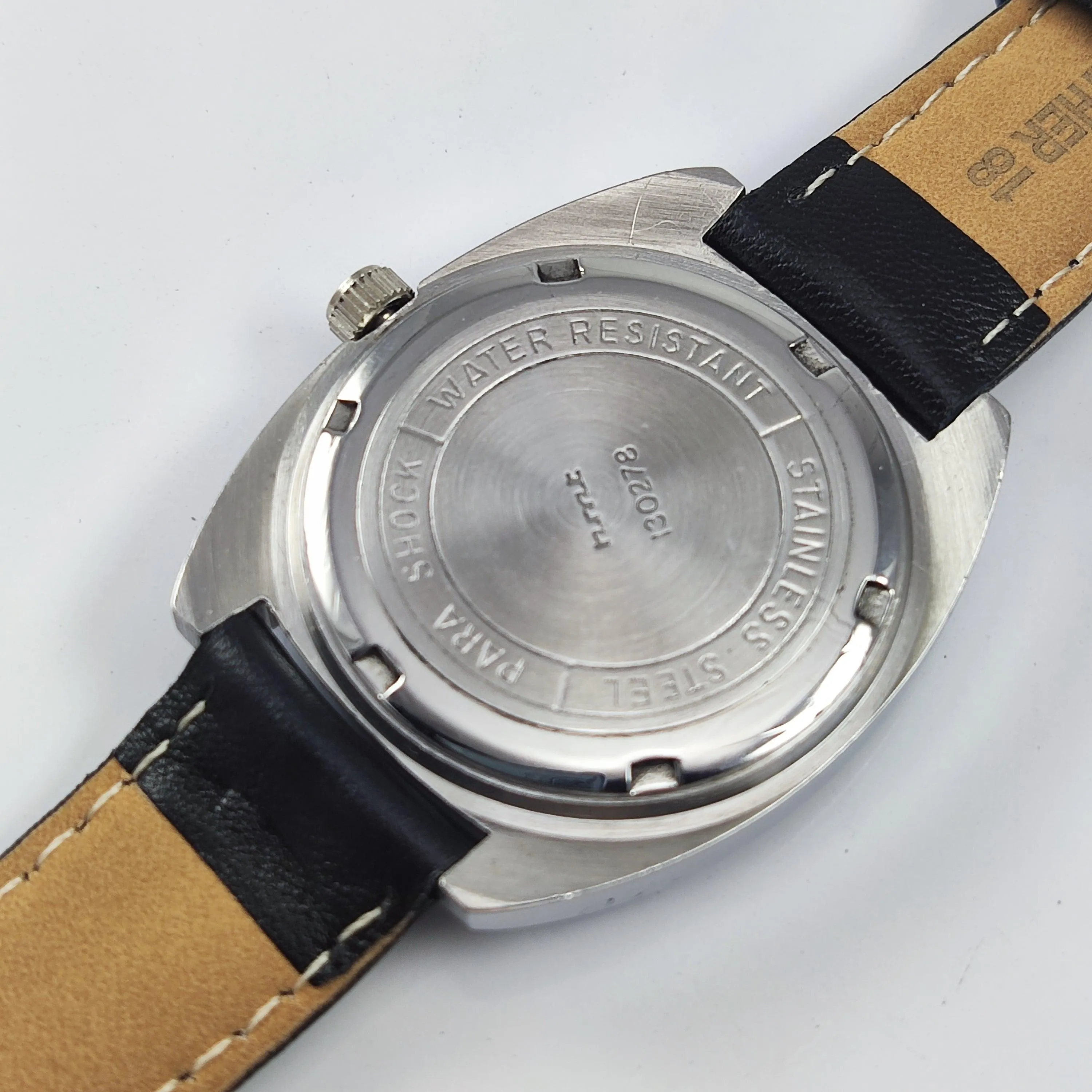 HMT Kohinoor Para Shock 17 Jewels Devanagari Dial Mechanical Hand winding Men's Wrist Watch