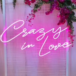 Insegna led neon Crazy in love Neon Sign