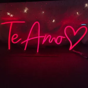 Inseng aled neon Te Amo Neon Sign