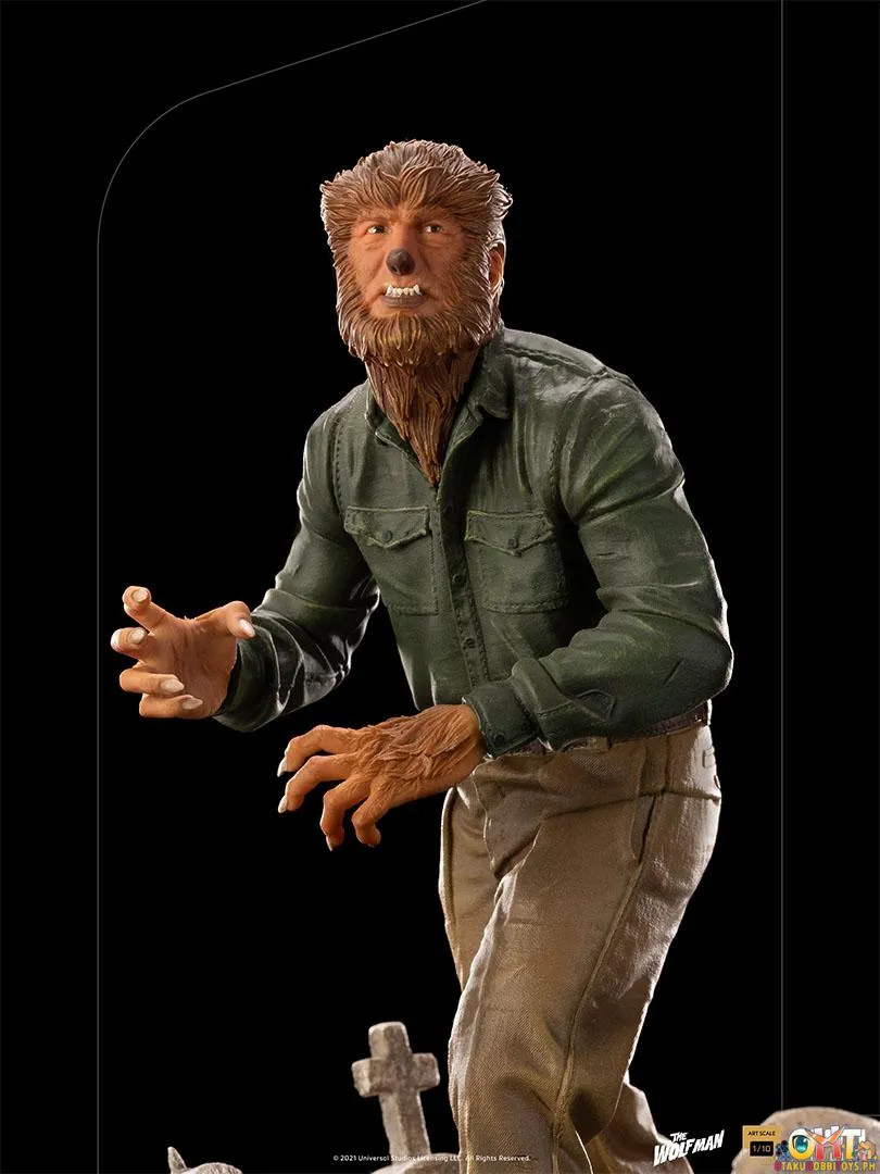 Iron Studios Universal Monsters 1/10 The Wolf Man Deluxe Art Scale