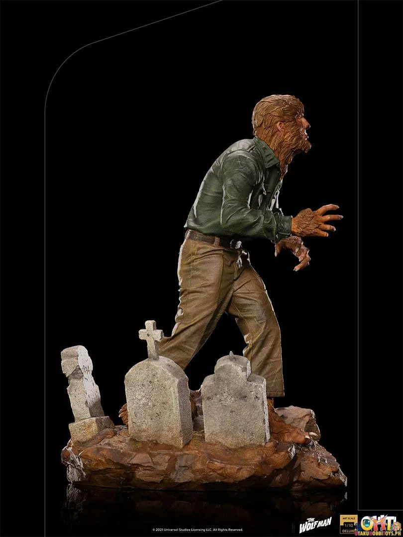 Iron Studios Universal Monsters 1/10 The Wolf Man Deluxe Art Scale