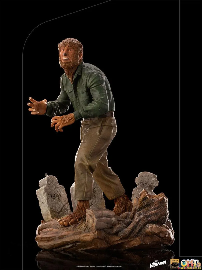 Iron Studios Universal Monsters 1/10 The Wolf Man Deluxe Art Scale
