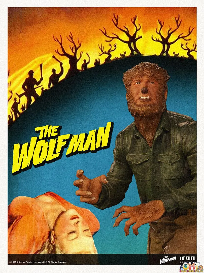 Iron Studios Universal Monsters 1/10 The Wolf Man Deluxe Art Scale