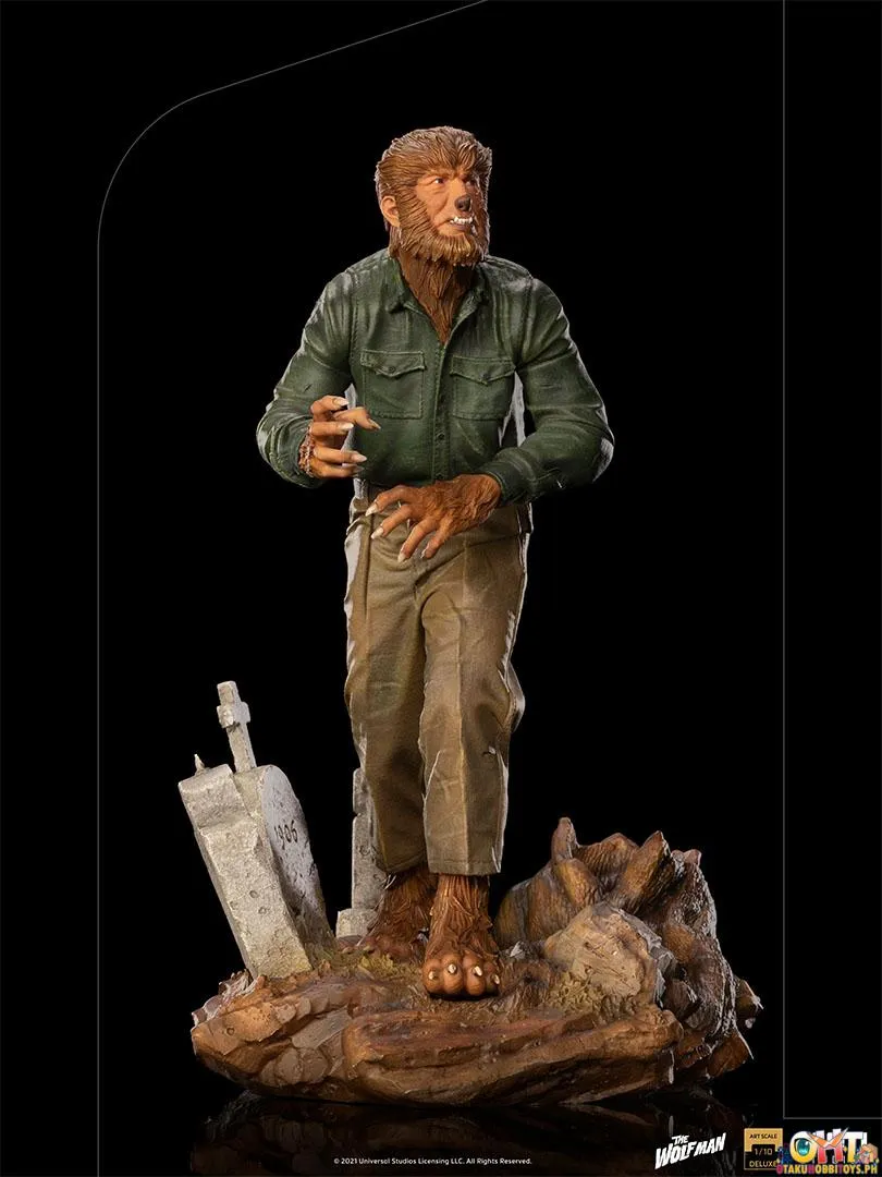 Iron Studios Universal Monsters 1/10 The Wolf Man Deluxe Art Scale