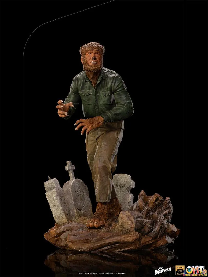 Iron Studios Universal Monsters 1/10 The Wolf Man Deluxe Art Scale