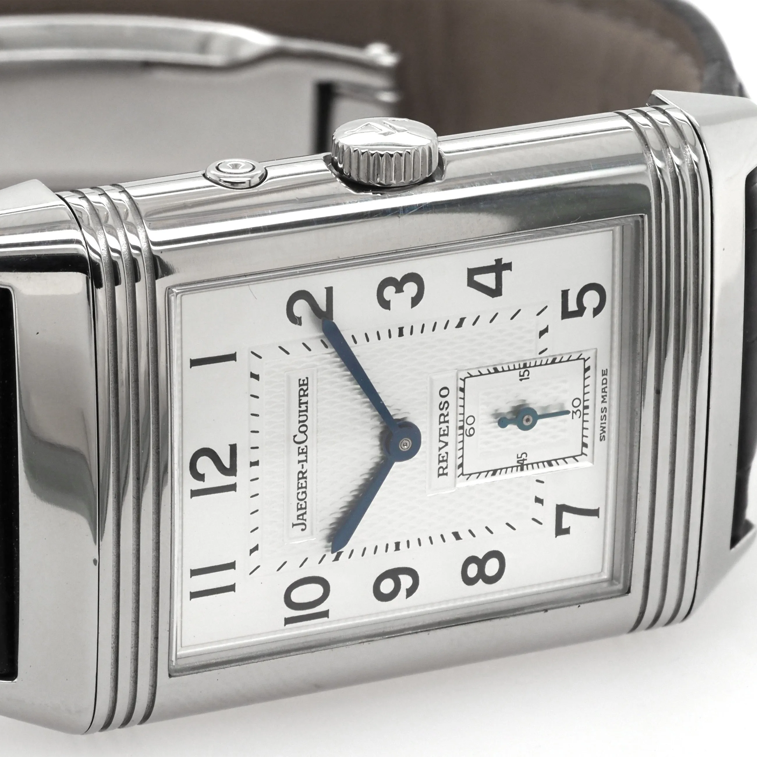 Jaeger-LeCoultre Grande Reverso Day & Night Steel Manual Wind Watch
