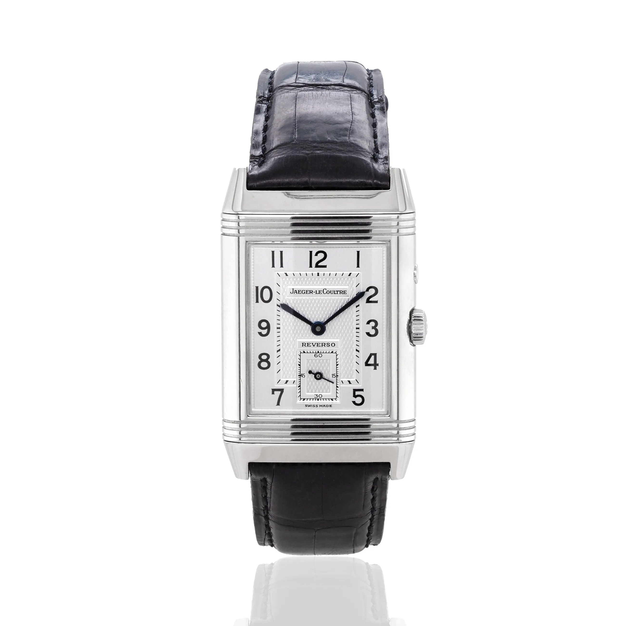 Jaeger-LeCoultre Grande Reverso Day & Night Steel Manual Wind Watch