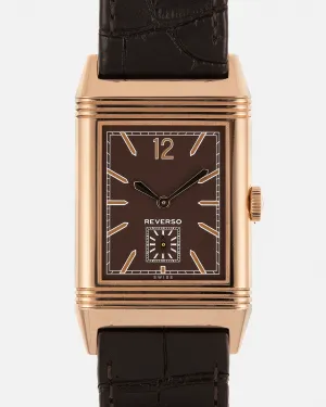 Jaeger-LeCoultre Grande Reverso Ultra Thin Tribute to 1931 Chocolate Ref. 277.2.22