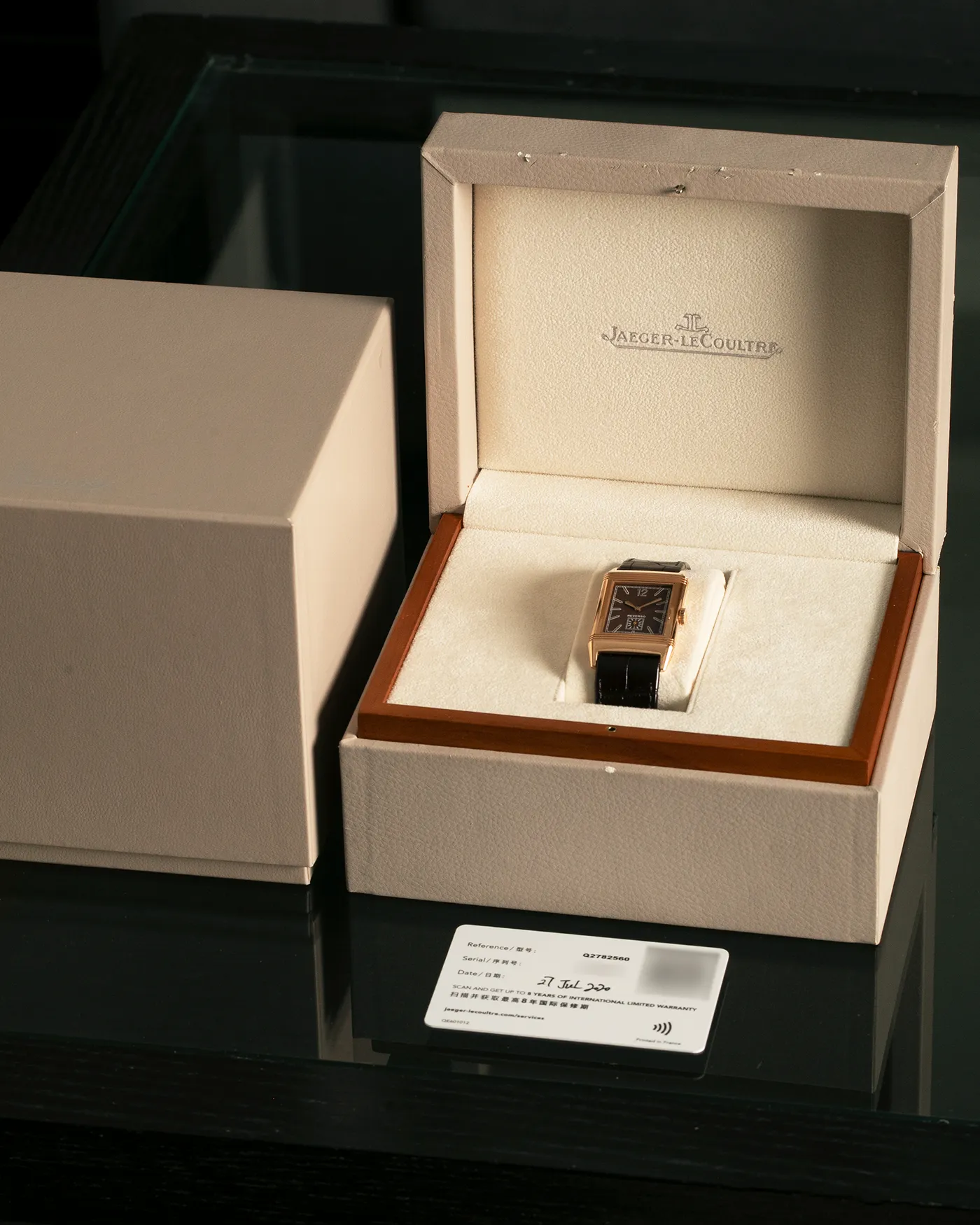 Jaeger-LeCoultre Grande Reverso Ultra Thin Tribute to 1931 Chocolate Ref. 277.2.22