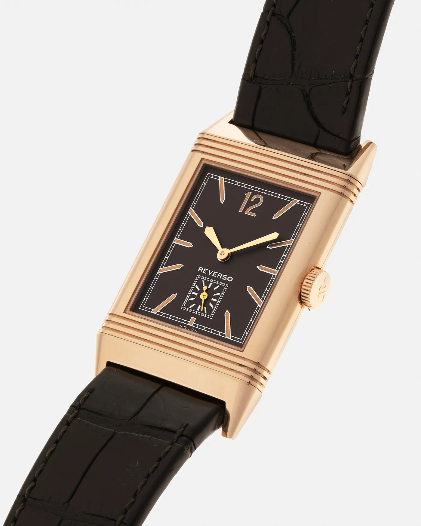 Jaeger-LeCoultre Grande Reverso Ultra Thin Tribute to 1931 Chocolate Ref. 277.2.22