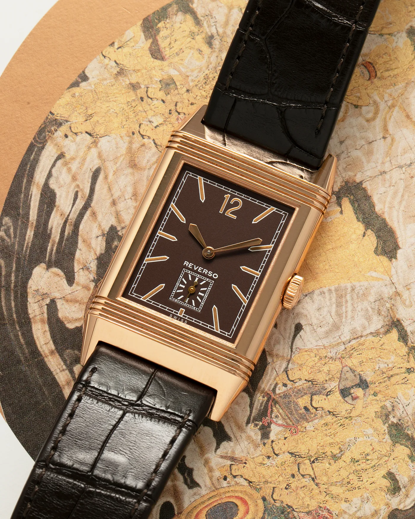 Jaeger-LeCoultre Grande Reverso Ultra Thin Tribute to 1931 Chocolate Ref. 277.2.22