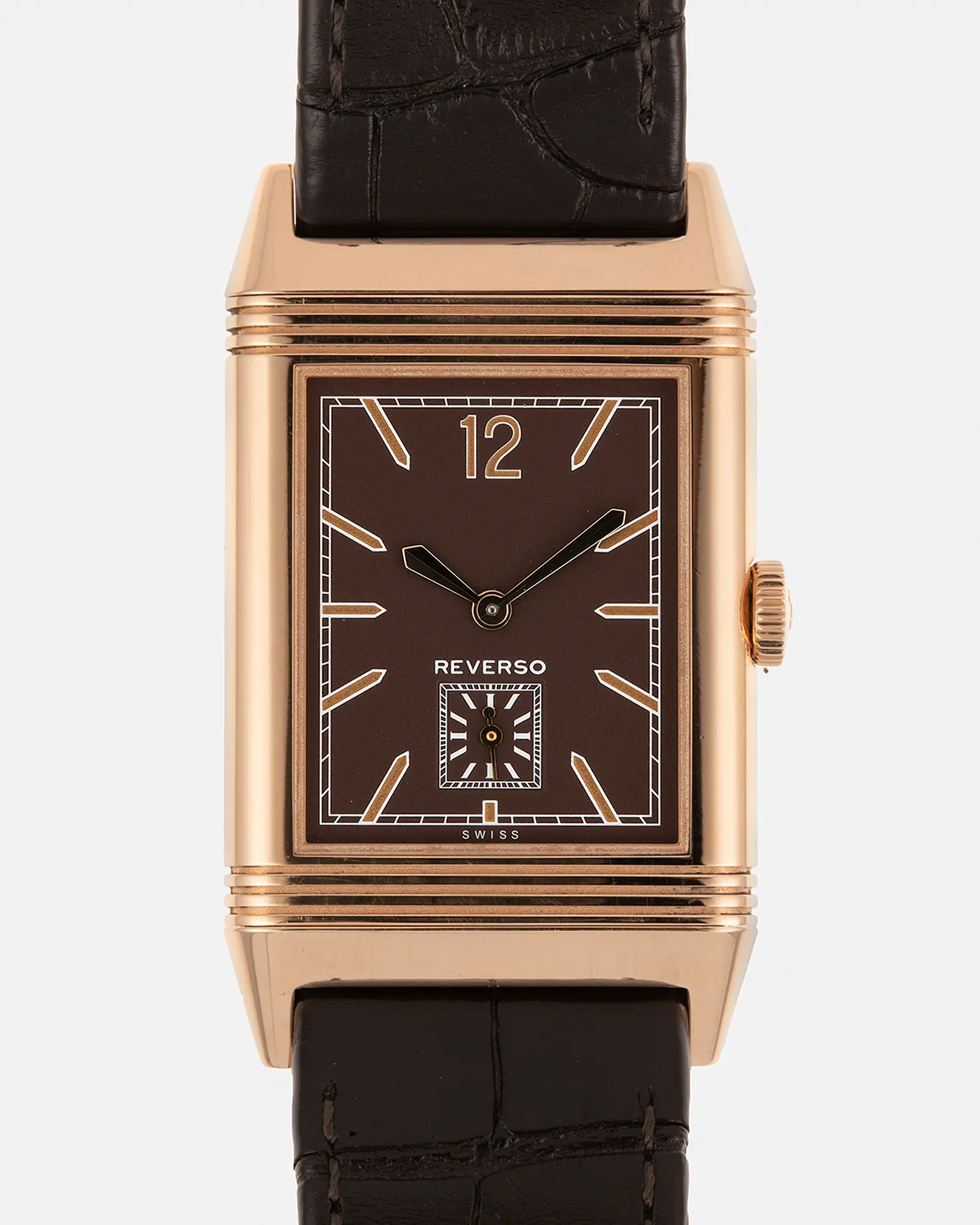 Jaeger-LeCoultre Grande Reverso Ultra Thin Tribute to 1931 Chocolate Ref. 277.2.22