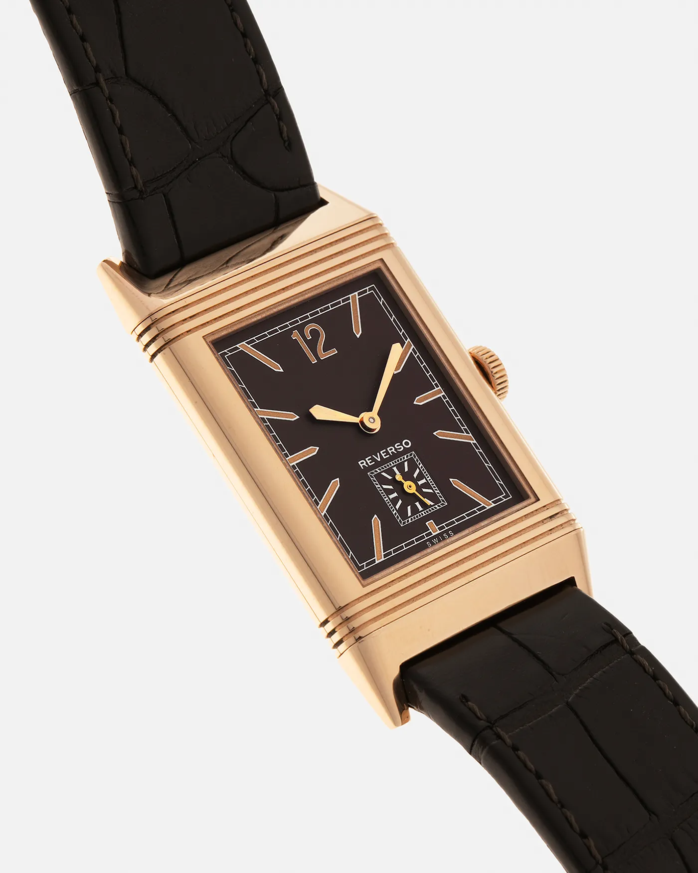 Jaeger-LeCoultre Grande Reverso Ultra Thin Tribute to 1931 Chocolate Ref. 277.2.22