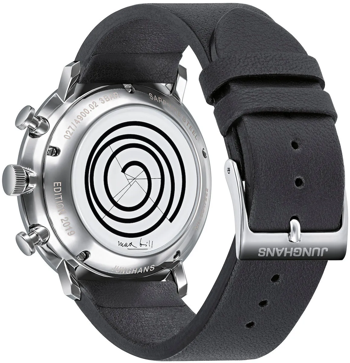 JGH Watch Max Bill Chronoscope Clock Set 219 Limited Edition Edition D