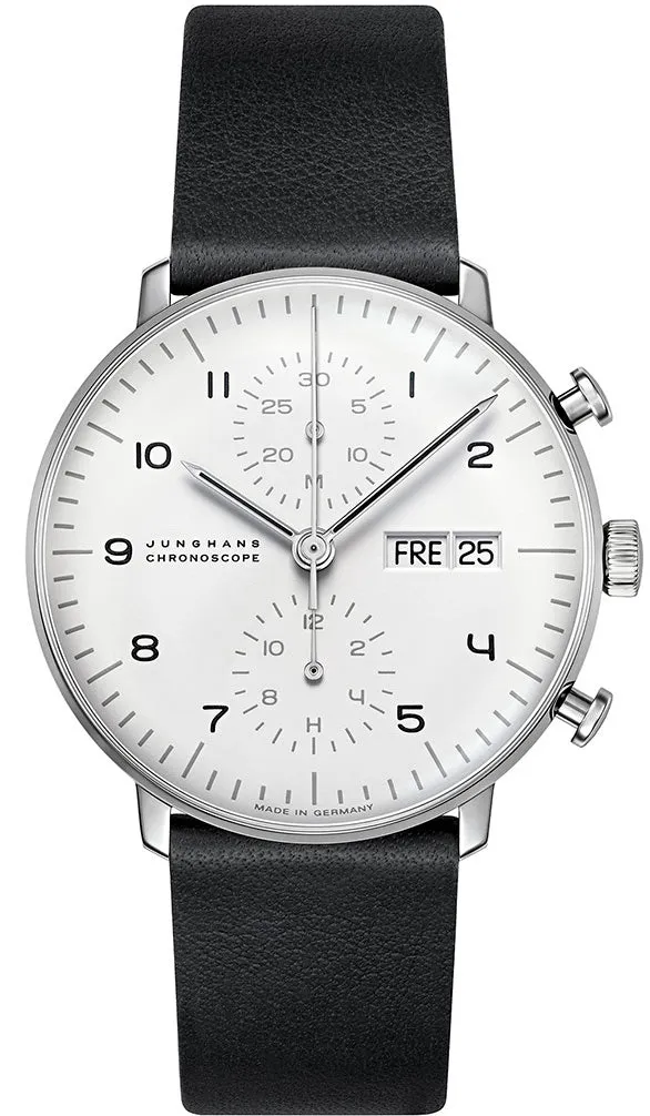 JGH Watch Max Bill Chronoscope Clock Set 219 Limited Edition Edition D