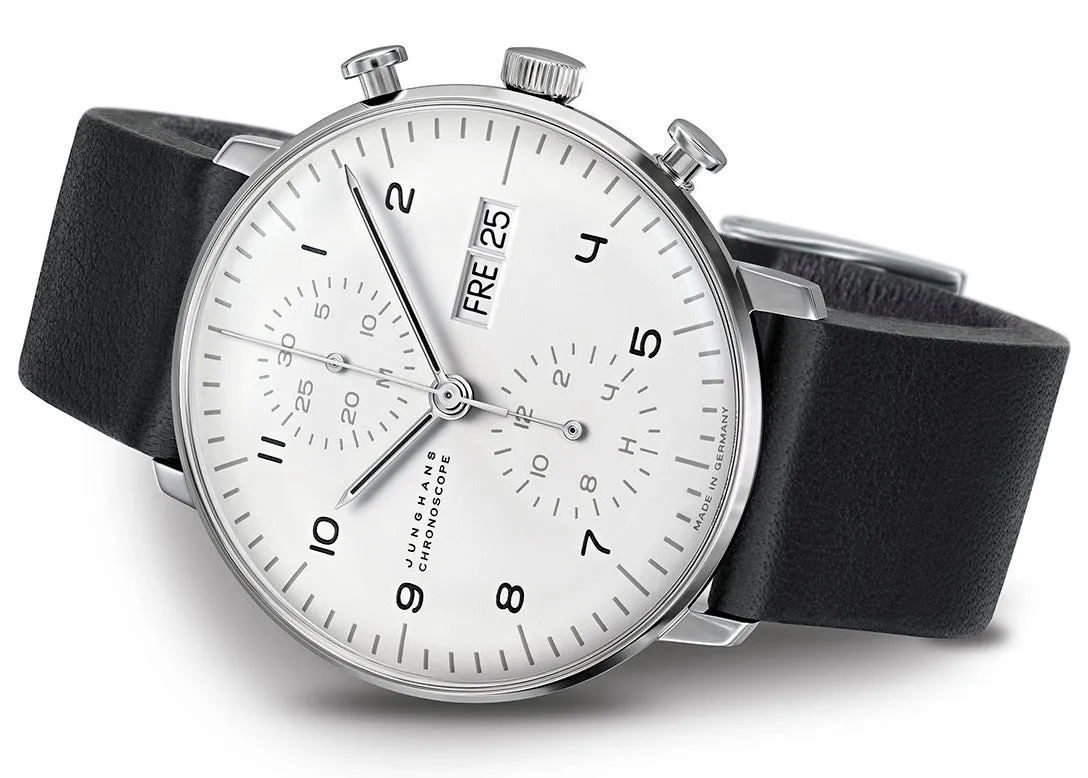 JGH Watch Max Bill Chronoscope Clock Set 219 Limited Edition Edition D