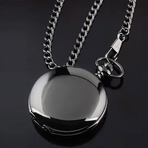 Johnny Dickenson - The Nevermore Steampunk Pocket Watch for Men Stainless steel