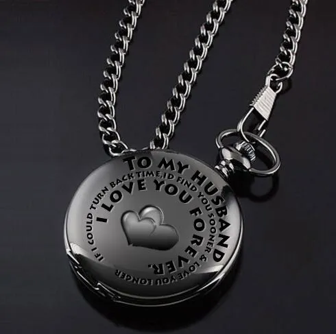 Johnny Dickenson - The Nevermore Steampunk Pocket Watch for Men Stainless steel