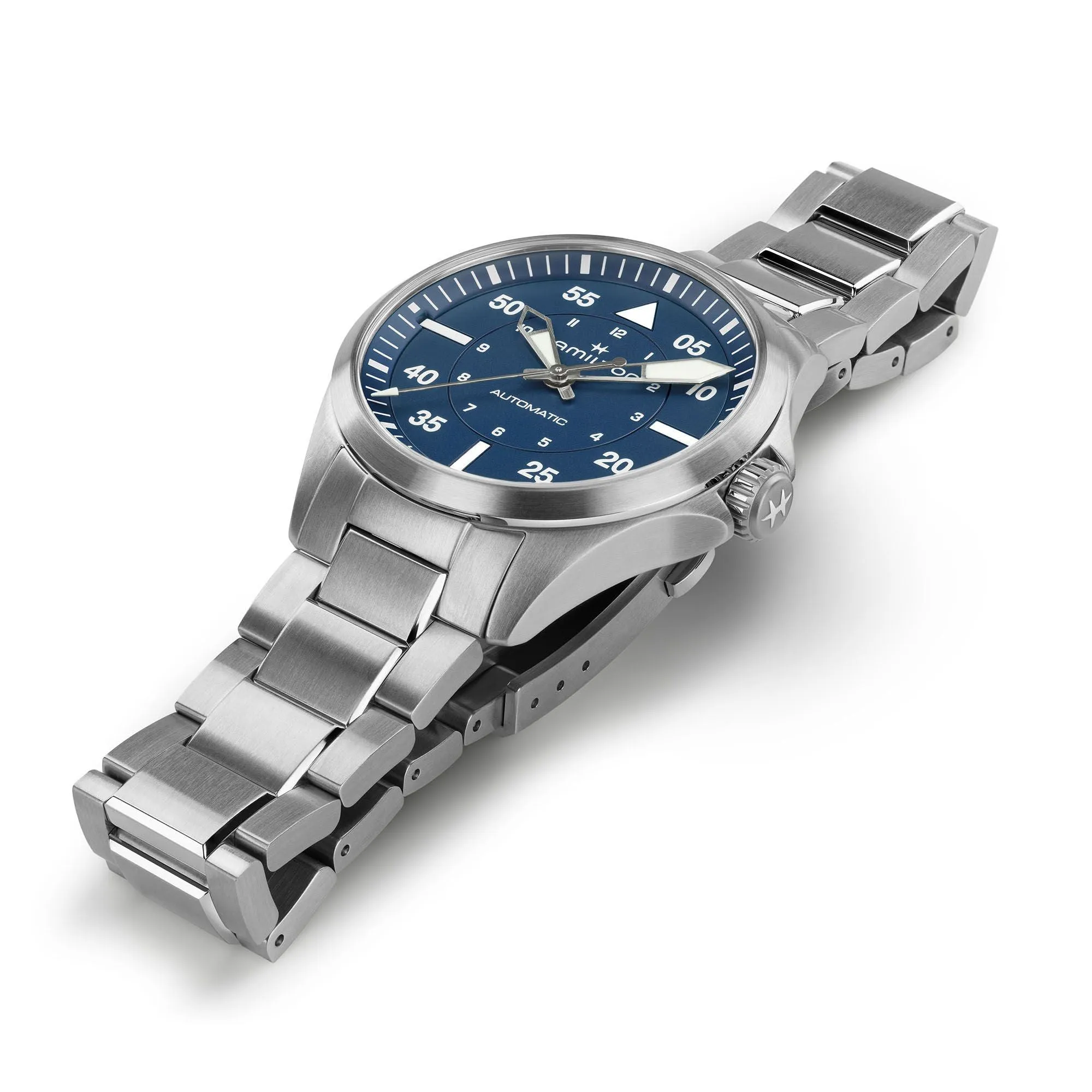 Khaki Aviation Pilot Auto 39mm H76305140