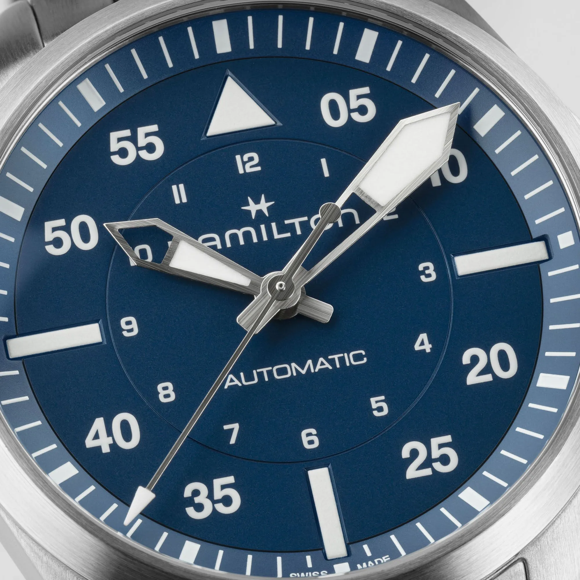 Khaki Aviation Pilot Auto 39mm H76305140