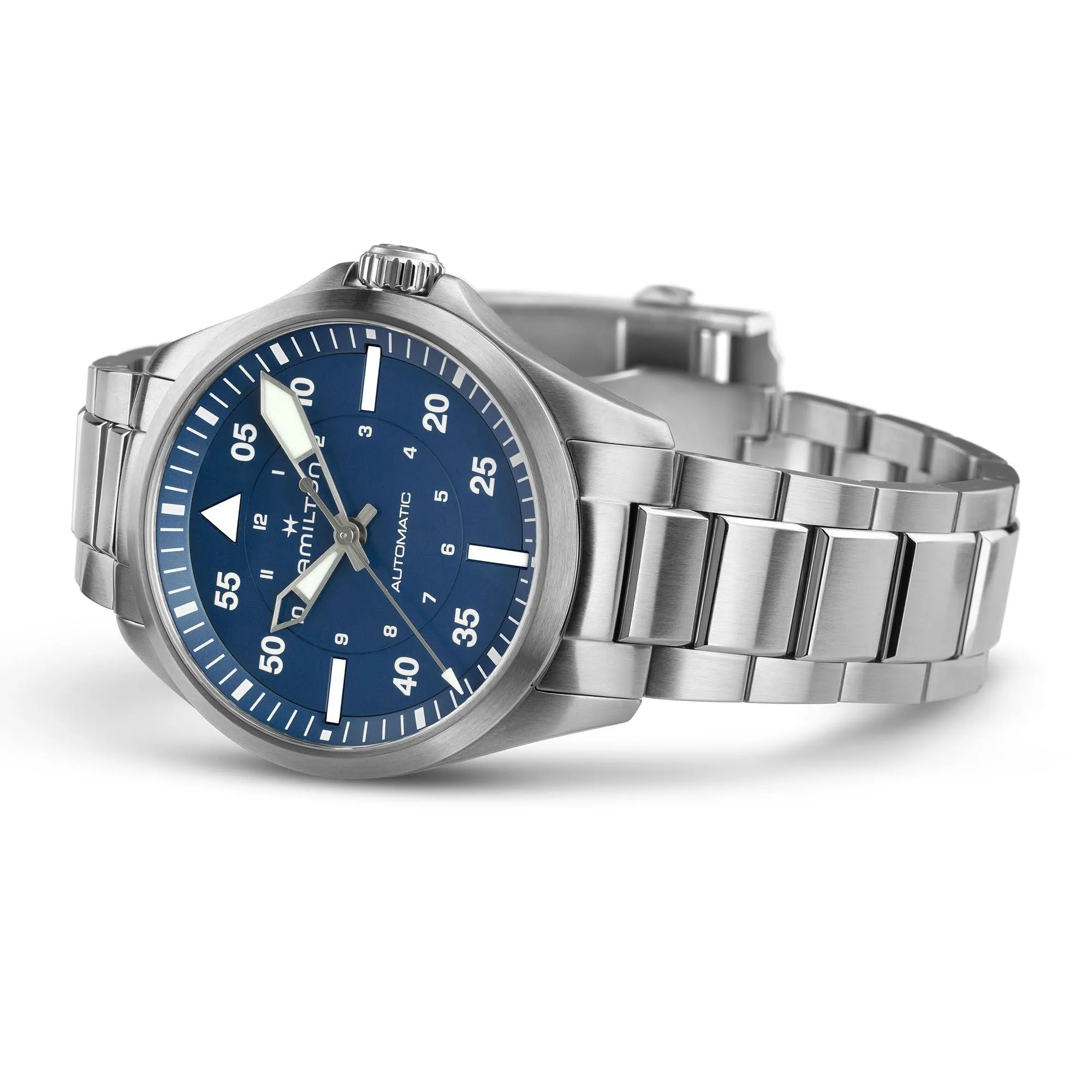Khaki Aviation Pilot Auto 39mm H76305140
