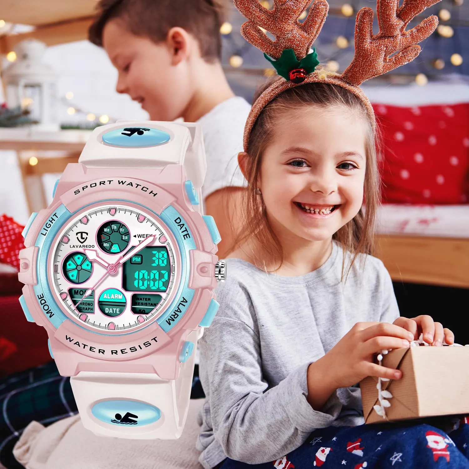 Kids Watch for Boys and Girls Ages 5-15, Analog Digital Waterproof With Alarm Clock Stopwatch, Birthday and Christmas Gifts