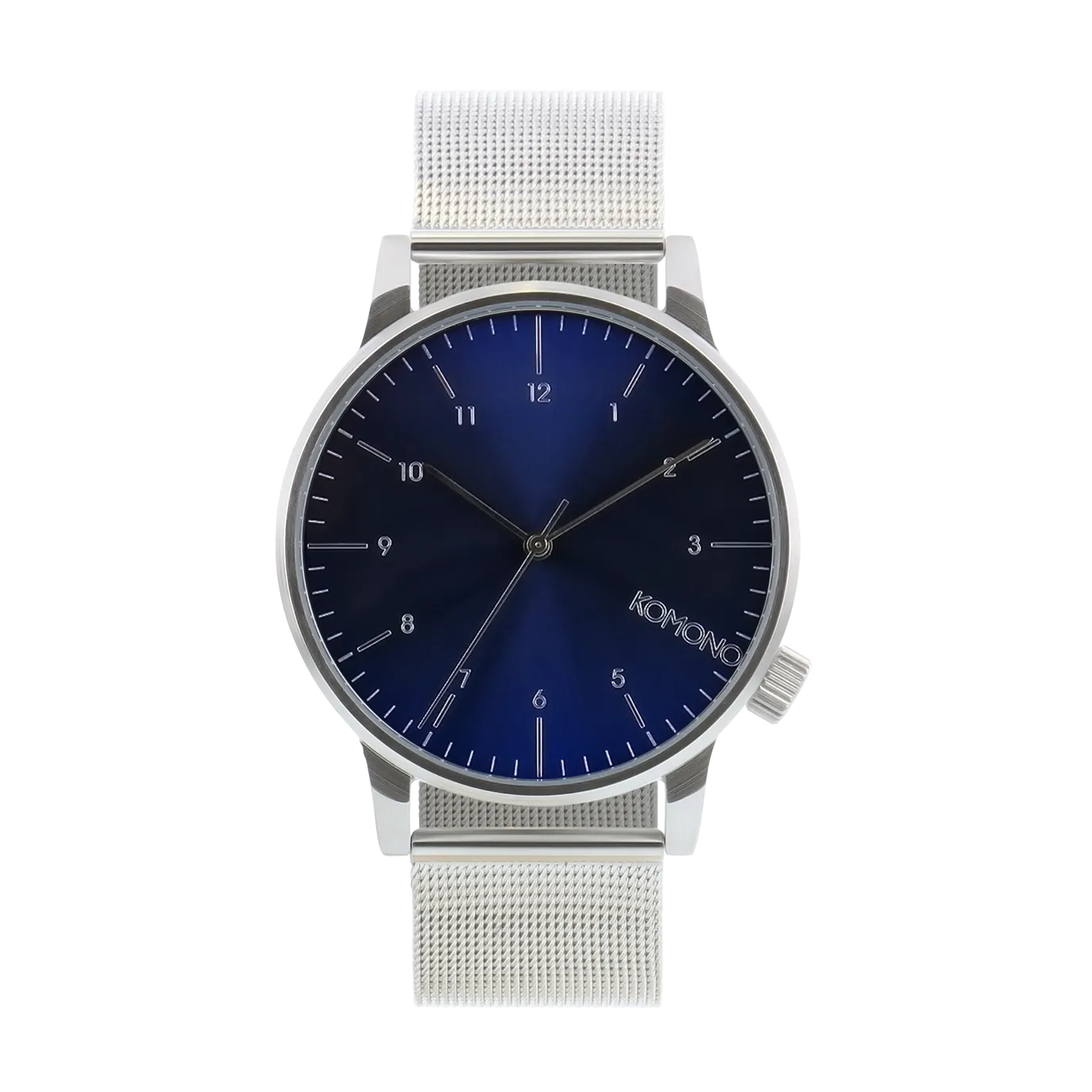 Komono Winston Royale Watch - Silver & Blue