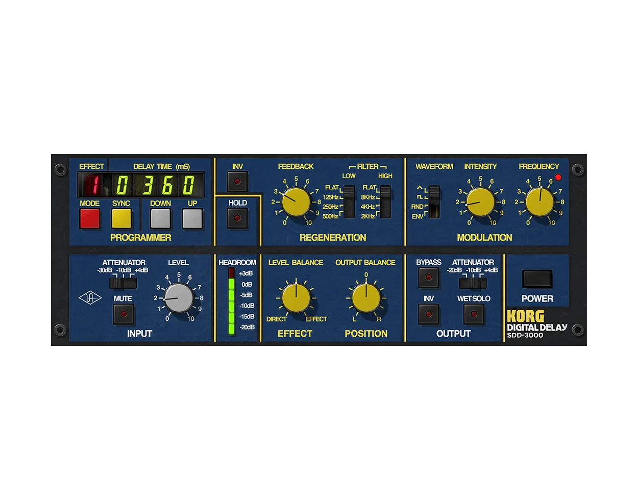 Korg SDD-3000 Digital Delay