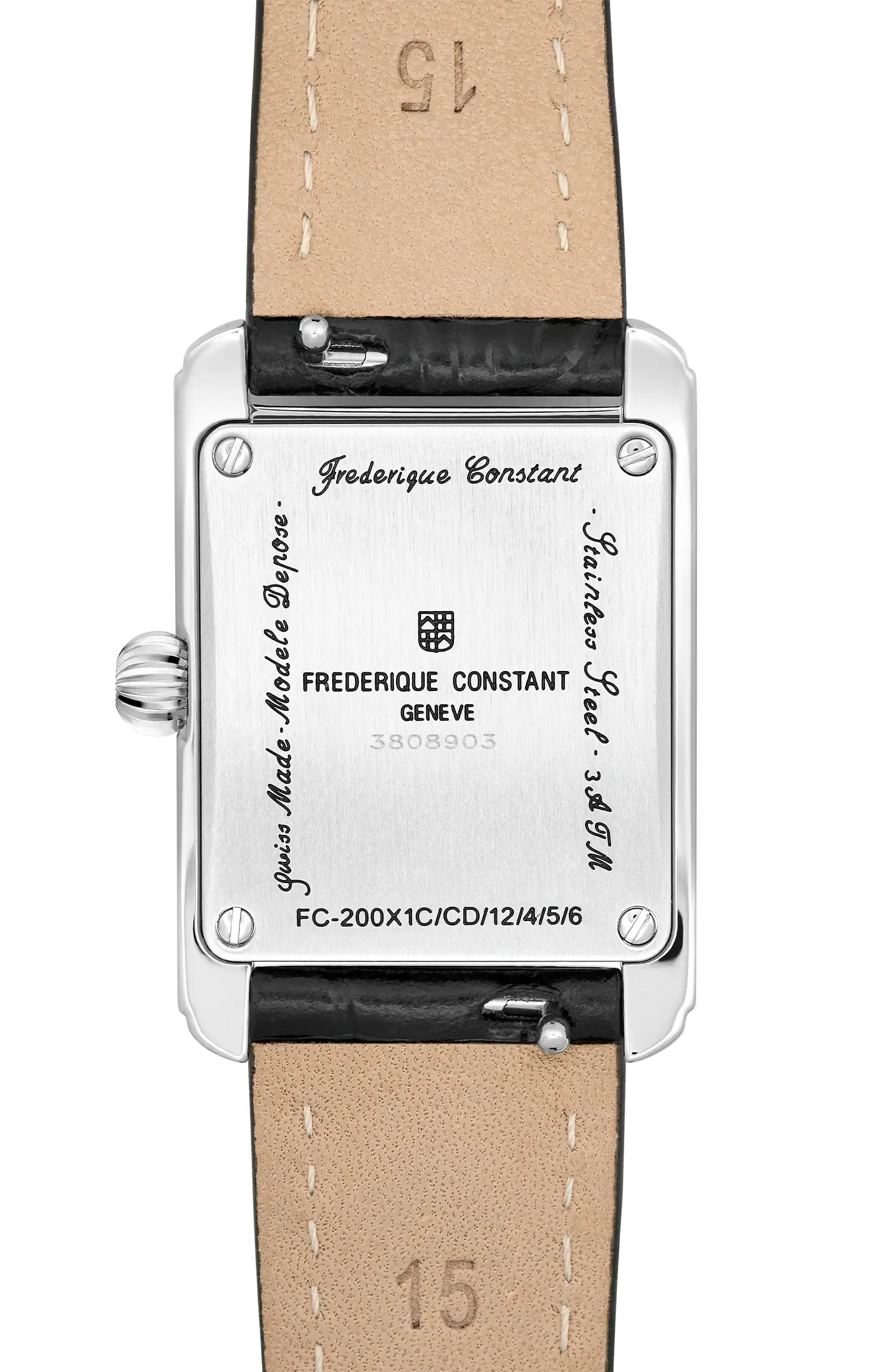 Leather Carree Ladies Watch