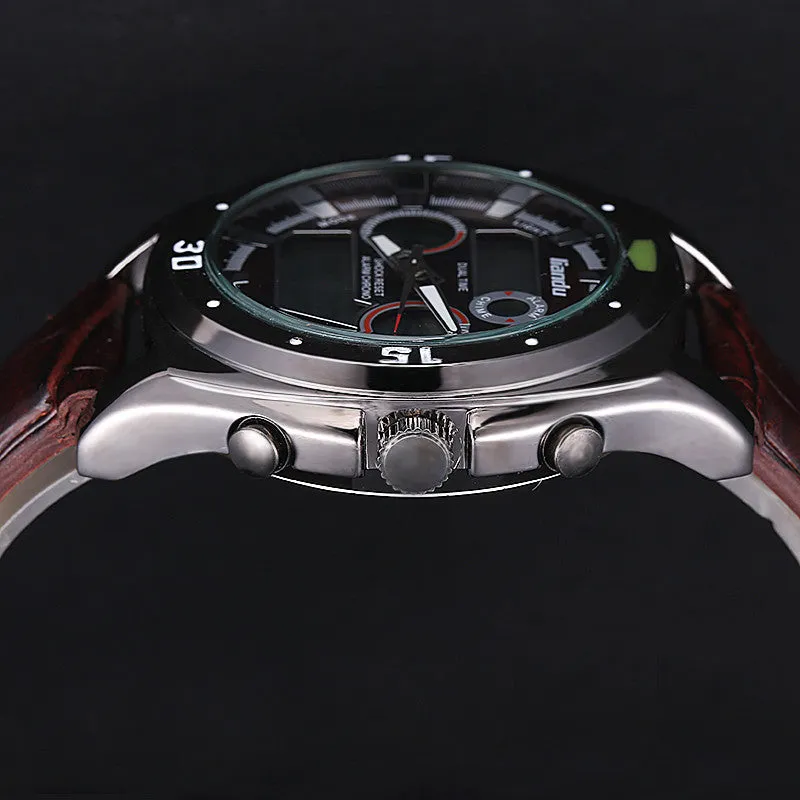 LIANDU Watches Relogio Masculino Car-Styling Watch Digital LED Men Top Brand Luxury Chronograph Barcelona Sports Running Relogio