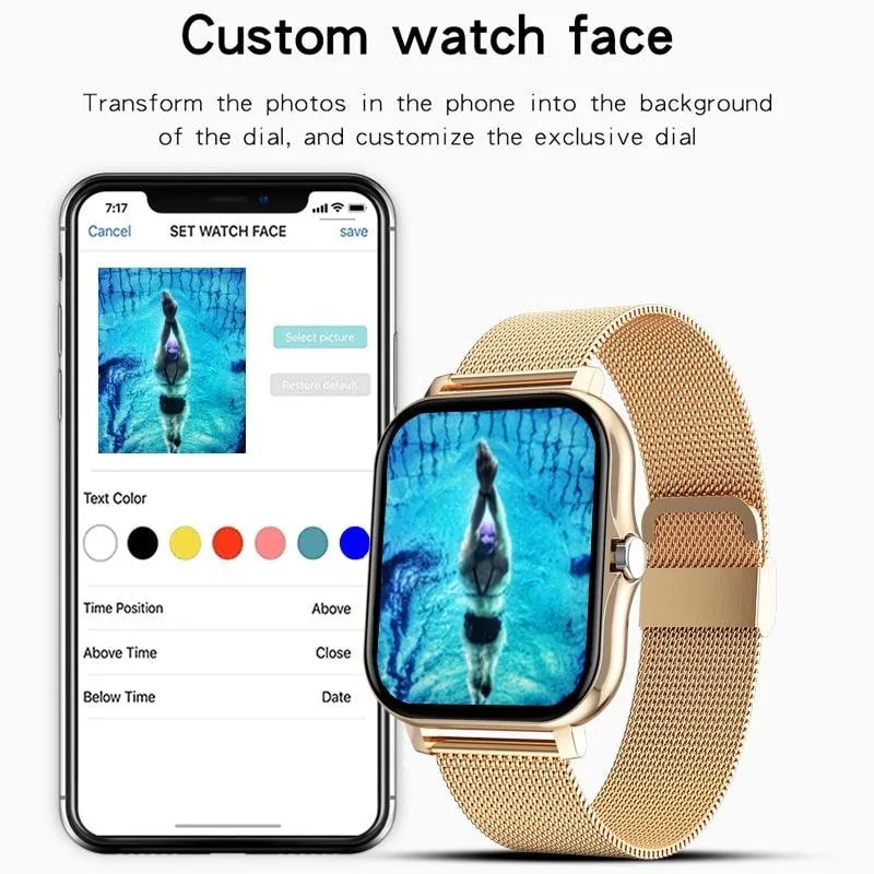 LIGE 2023 Smart Watch Sports Fitness