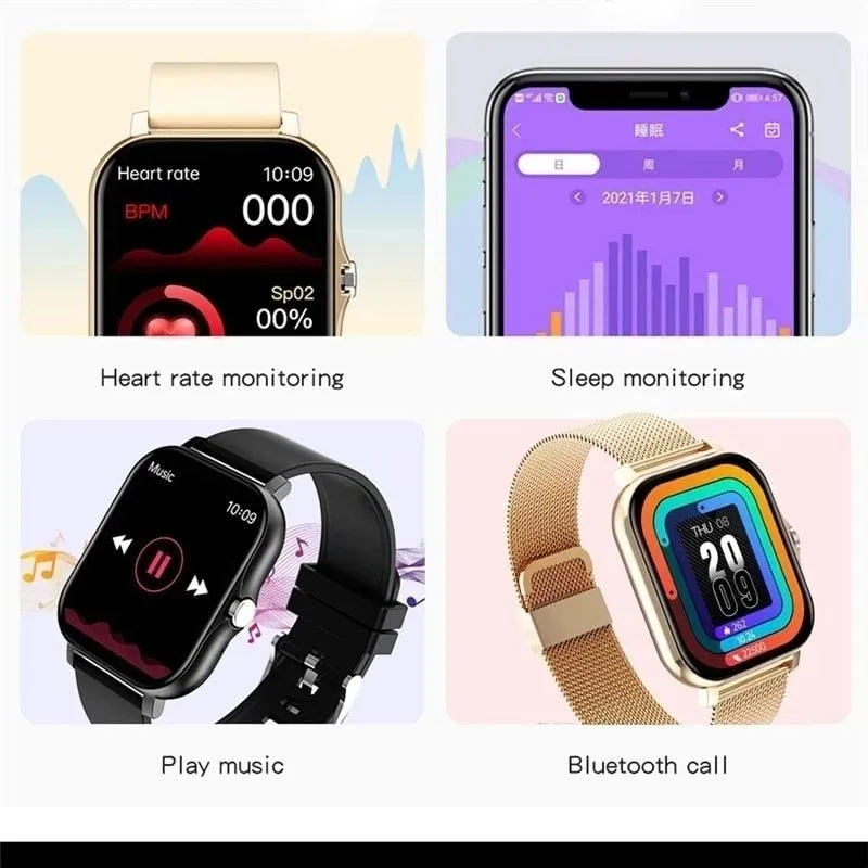 LIGE 2023 Smart Watch Sports Fitness