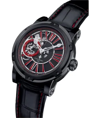 LM Watch Metropolis Black Red Limited Edition