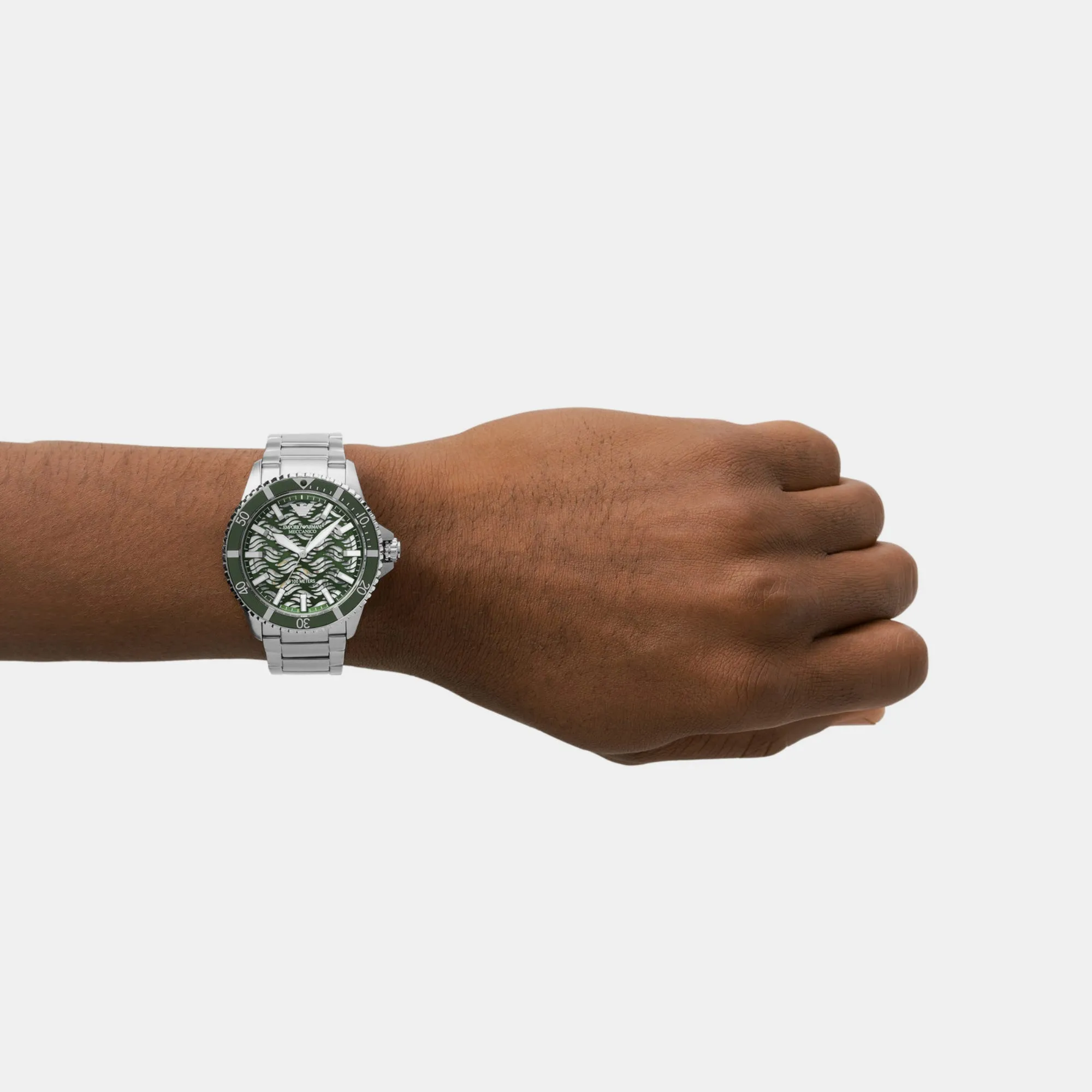 Men's Green Analog Stainless Steel Watch AR60061