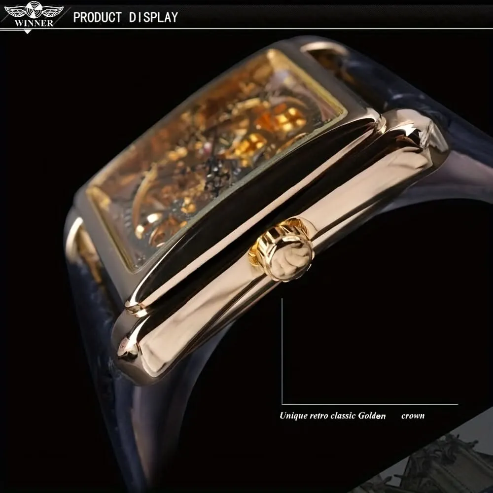 Men’s Luxury Skeleton Mechanical Watch
