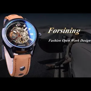 Men's Mechanical Skeleton Watch