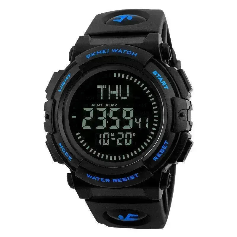 Moment Beauty Fashion Multifunctional Men's Watch Outdoor Compass Digital Watch