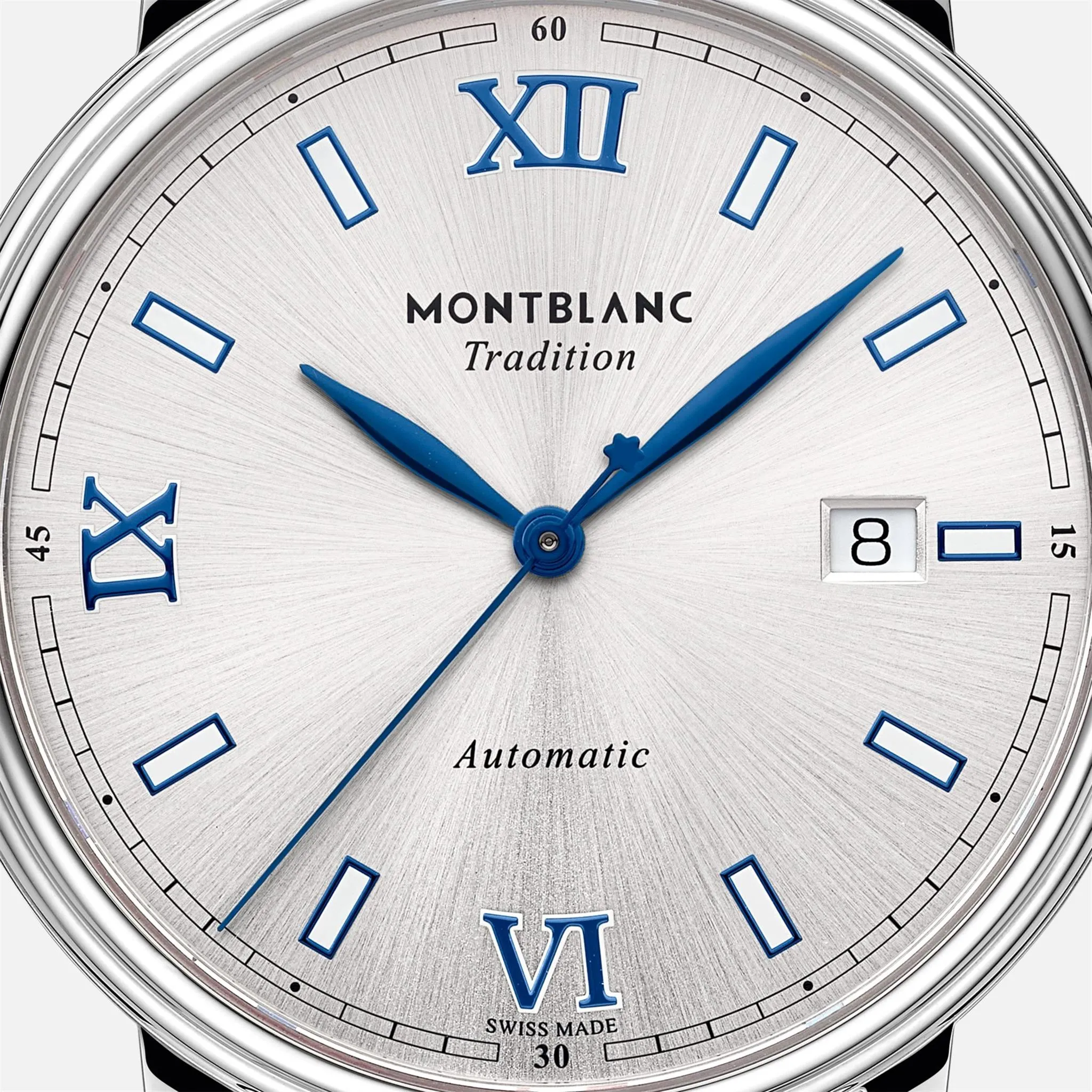 Montblanc Tradition Automatic Date 40 mm, Blue