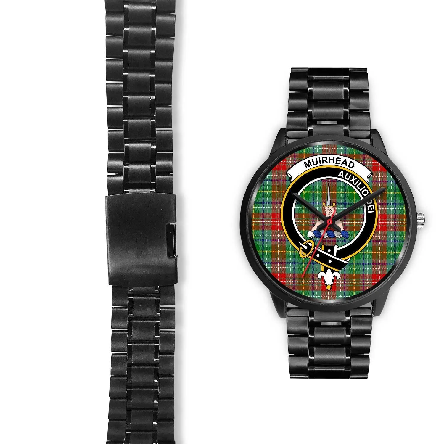 Muirhead Clan Badge Tartan Black Watch