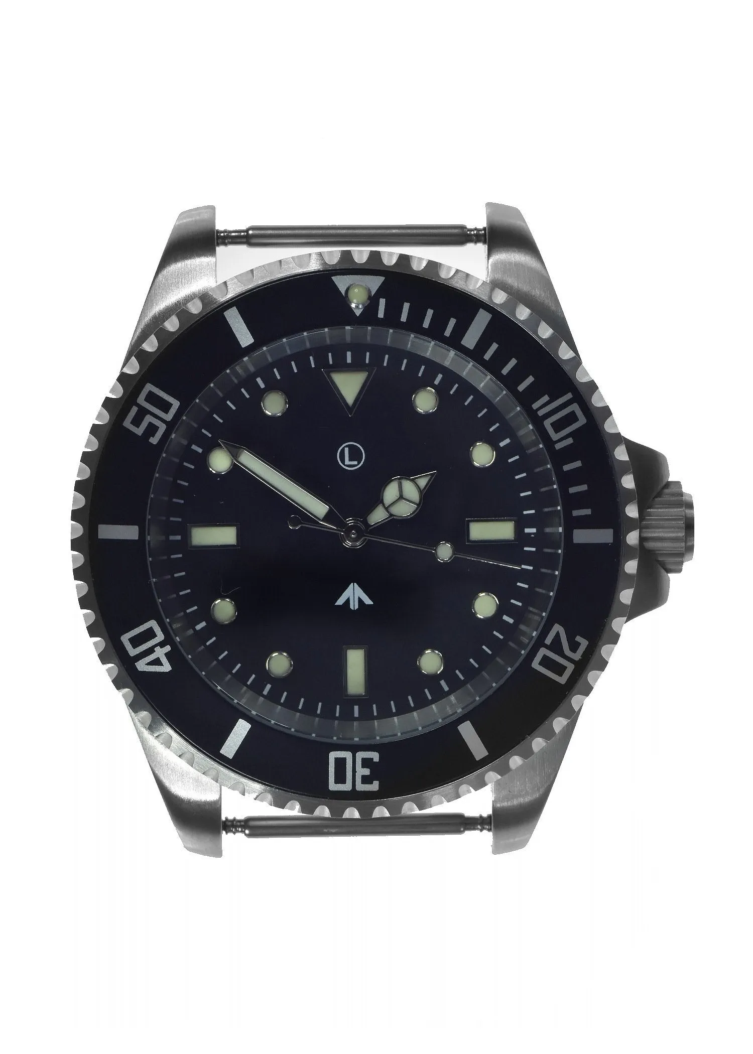 MWC 300m / 1000ft Stainless Steel Hybrid Military Divers Watch with Sweep Secondhand
