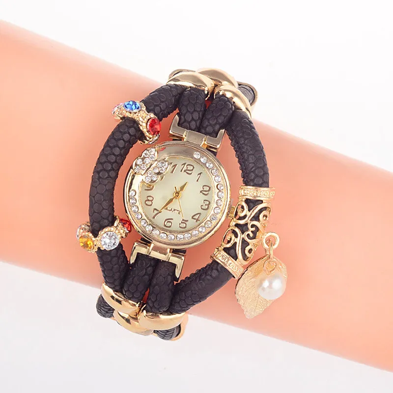 New Arrival Luxury Women Dress Watches Women Leather Quartz Watches Women Wristwatches