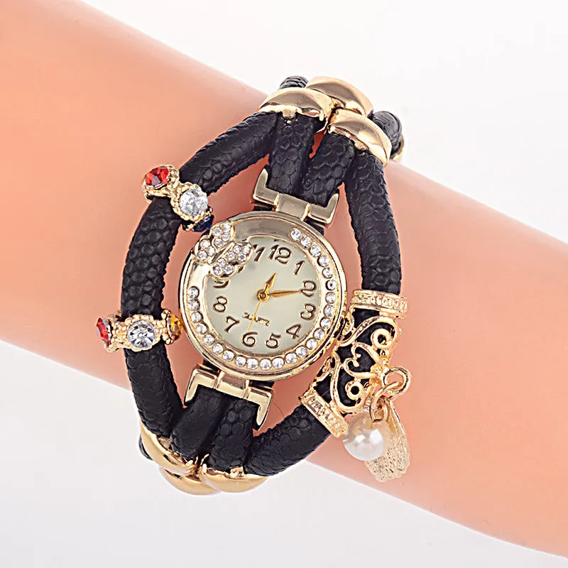 New Arrival Luxury Women Dress Watches Women Leather Quartz Watches Women Wristwatches